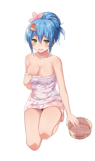 【アニメキャラ素材】アニメキャラのPNG背景透過エロ画像 その71