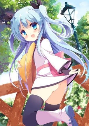 【2次】青色や水色の髪をした女の子の二次エロ画像 その3【青髪】