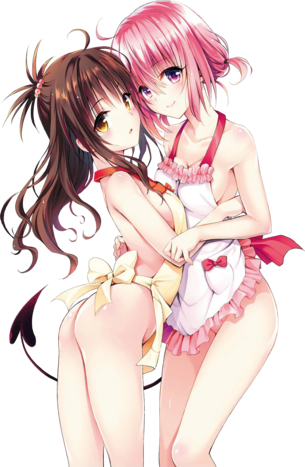 【アニメキャラ素材】アニメキャラのPNG背景透過エロ画像 その93