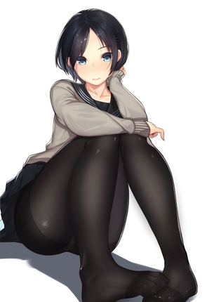 【2次】美脚が強調されるストッキング姿の美少女二次エロ画像 その14【ストッキング】