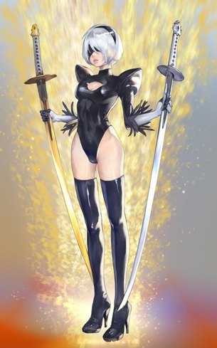 【NieR:Automata】（ニーア オートマタ）ヨルハ二号B型のエロ画像 その2