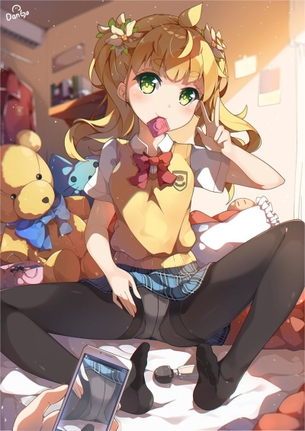 【2次】コンドームを持ったりしてるエロエロしい女の子の二次エロ画像 その8【コンドーム】