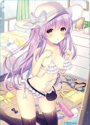 【2次】紫色の髪をした女の子の二次エロ画像【紫髪】