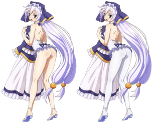 【アニメキャラ素材】アニメキャラのPNG背景透過エロ画像 その92