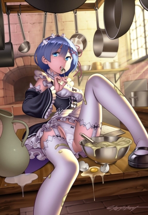 【2次】ガーターベルトを着けた女の子の二次エロ画像 その2【ガーターベルト】