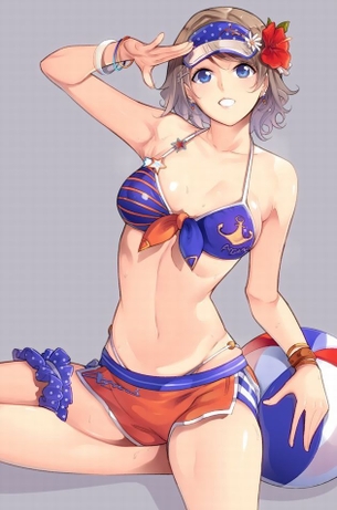 【短パン-二次エロ】ショートパンツやホットパンツを穿いたムチムチな美少女の二次画像！！part2
