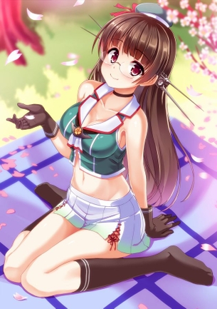 【靴下】ハイソックスを履いた可愛い子の二次エロ画像…!!!!その1