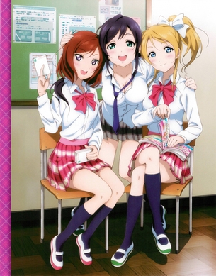 【画像あり】ラブライブ未視聴ワイ、こんなエチエチアニメなのかと驚愕するwwwwww
