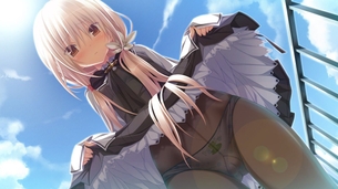 スカートをたくし上げてスケベなことになってしまってる女の子 赤面してたら最高です!!