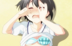 アニメ『立花館To Lieあんぐる』8話で女の子が下着姿で押し倒されるエッチシーン！