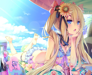 美少女の肢体が眩しい 水着の画像 エロイのもあるよ?