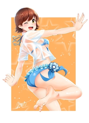 【二次・ZIP】着衣濡れ透け美少女の虹画像