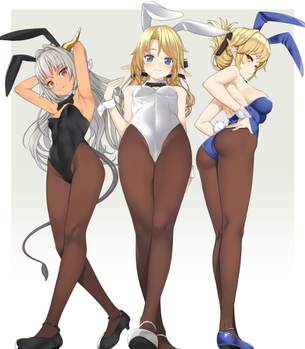 可愛くてエッチな身体つきのバニーさんが複数でサービスしてくれるお店…？