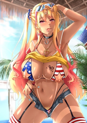 【二次】褐色娘・日焼け娘画像【エロ】 その2