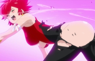 アニメ『キューティーハニーユニバース』1話で女の子の服が破れたりエロい変身シーンなど