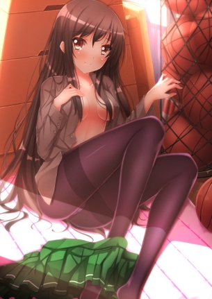 衣服が乱れて半脱ぎになっちゃってる女の子の二次エロ画像【半脱ぎ】