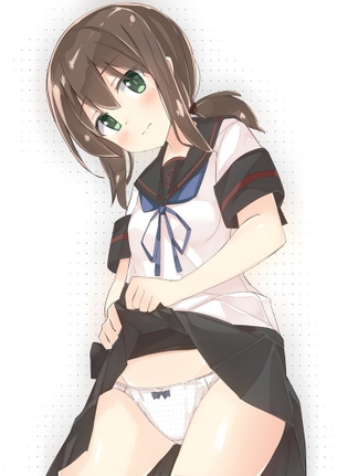 【二次】スカートをたくし上げてるエロ画像って良いよな