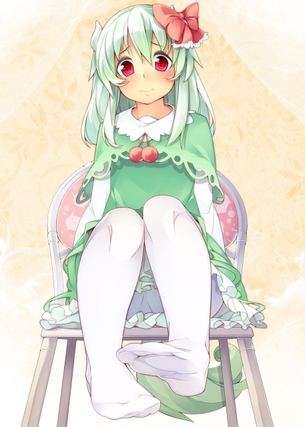 【2次】白いストッキングやタイツを穿いた美少女二次エロ画像 その4【白スト】