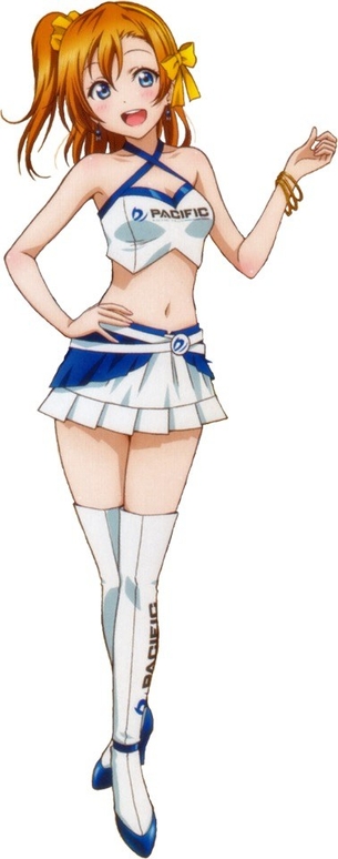 【自作剥ぎコラ】ラブライブ！高坂穂乃果ちゃんの剥ぎコラ作ってみた