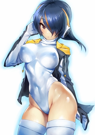 【2次】前髪で片目が隠れちゃってる女の子の可愛い二次エロ画像 その6【片目隠れ】