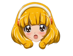 【エロコラ素材】エロコラに使える『アニメキャラの顔素材 』その4