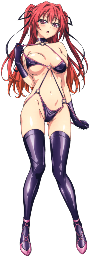 【アニメキャラ素材】アニメキャラのPNG背景透過エロ画像 その63