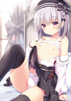 【2次】美しい銀髪の女の子の二次エロ画像 その10【銀髪】