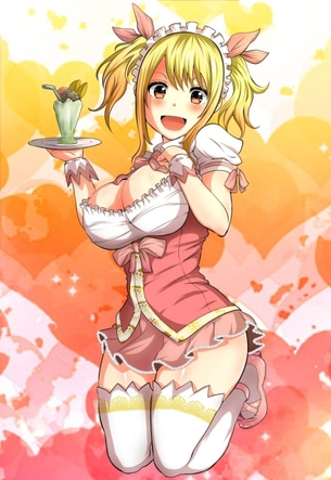 【2次】可愛いウェイトレス姿の美少女二次エロ画像 その2【ウェイトレス】