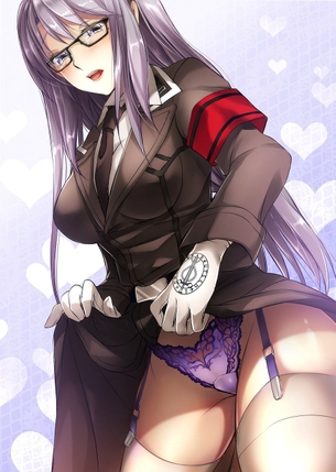 【2次】大人のエロさが増しちゃうガーターベルトを着用した女の子の二次エロ画像 その12【ガーターベルト】
