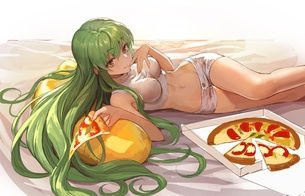 【2次】緑色の髪をした女の子の二次エロ画像【緑髪】