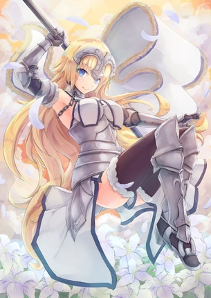 【2次】「FGO」のジャンヌダルクちゃんの二次エロ画像【FGO】