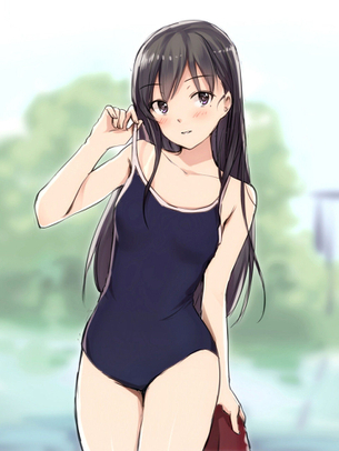 【二次・水着】スク水美少女のエロ画像を集めました。。。 part2