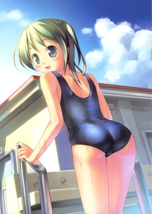 【二次・水着】美少女のスクール水着画像でしこしこしようか？ その10
