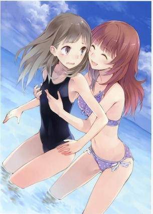 【二次・エロ画像】みんな大好き、水着美少女のエロ画像 part2