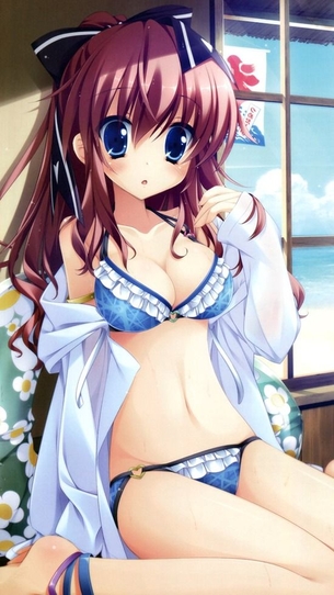 【二次・水着】夏休みが名残惜しいので、水着美少女のでも眺めようか・・・。 part1