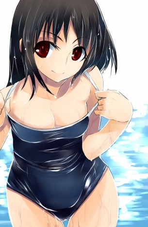 【二次・水着】美少女と スクール水着 なぜエロい？ 四句目