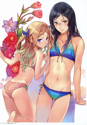 【二次・水着】かわいい女の子の水着画像、見たくないですか？ part1