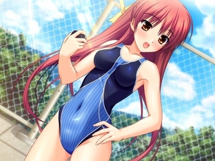 【二次・水着】カラダがキュッと締まった感じが堪らん、競泳水着の美少女画像 part6