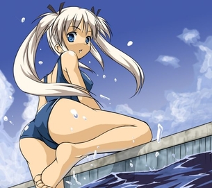 【二次・水着】可愛い女の子の達のスク水画像 part8