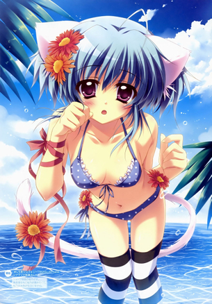 【二次・水着】美少女のエロエロな水着画像で暑い夏を乗り切ろう！ その1