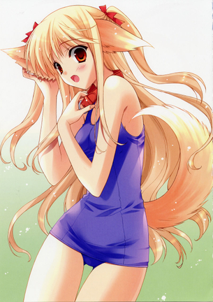 【二次・水着】魅惑的なカラダのラインが悩ましい、スクール水着の美少女画像 part5