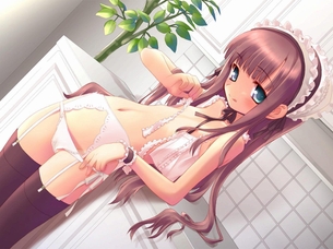 パンツを見せつけちゃう虹少女画像