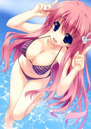 【二次・水着】女の子のエロいビキニ画像で今日もシコシコしようかな♪ その3