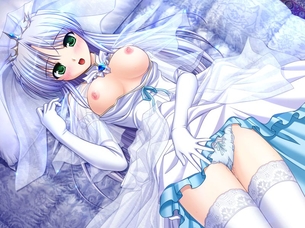 パンツがエッチな二次元少女