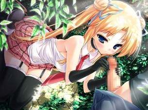 手コキでぶっかけられたい二次元女の子画像