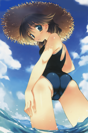 【二次・水着】可愛い女の子の達のスク水画像 part1