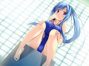 【二次・水着】カラダがキュッと締まった感じが堪らん、競泳水着の美少女画像 part23