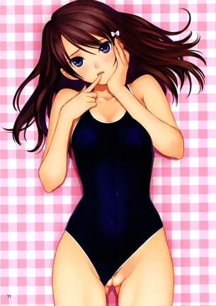 【二次・水着】少女たちの美しいカラダのラインを堪能できる、スクール水着の美少女画像 part1