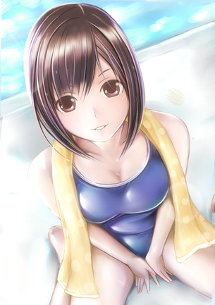 【二次・水着】スク水着た女の子の肩紐ずらしておっぱいprprしたい・・・。 part3