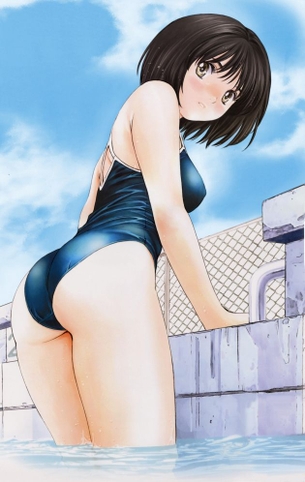 【二次・水着】少女たちの美しいカラダのラインを堪能できる、スクール水着の美少女画像 part6